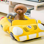 Cama con Forma de Auto para Perros y Gatos — Pequeños y Medianos