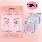 Parches de Ojos Hidratantes Rosa — Reduce Ojeras y Bolsas al Instante