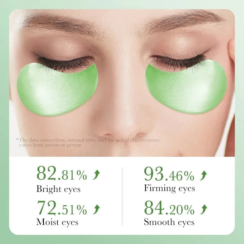 Parches de Ojos Aloe Vera y Colágeno — 60 unidades