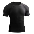 Camiseta Deportiva Hombre Manga Corta — Secado Rápido y Transpirable