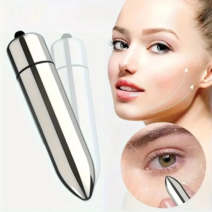 Mini Masajeador Vibrador Facial y Ocular — Reduce Ojeras y Potencia tu Skincare