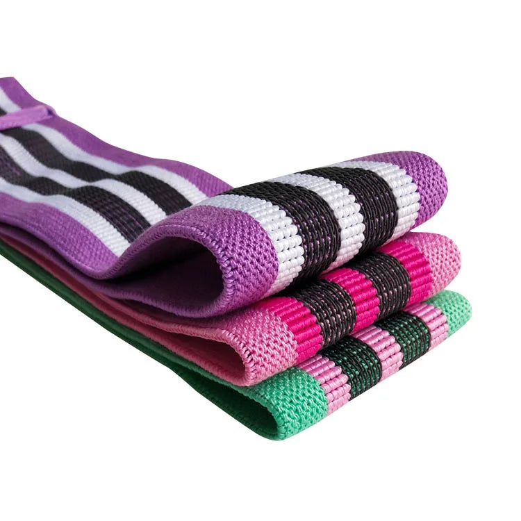 Bandas de Resistencia para Fitness y Yoga — Tonifica Glúteos y Piernas en Casa