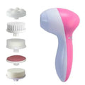 Limpiador Facial Eléctrico 5 en 1 — Limpieza Profunda, Puntos Negros y Masaje Facial