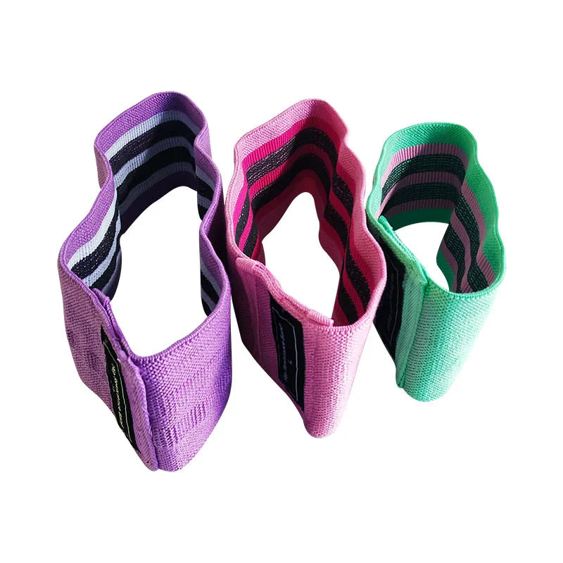 Bandas de Resistencia para Fitness y Yoga — Tonifica Glúteos y Piernas en Casa